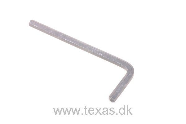 Texas Sekskantnøgle 4.0mm