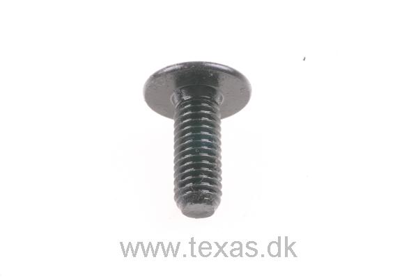 Texas Unbrakobolt med fladt og bredt hovede M6x16