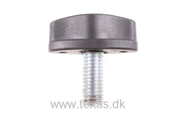 Texas Vingeskrue plast m8x20