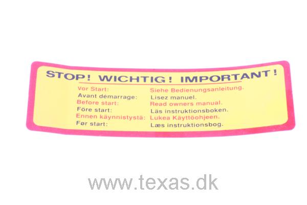 Texas Label stop