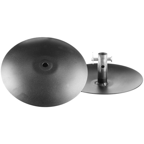 Side discs tiller accessory