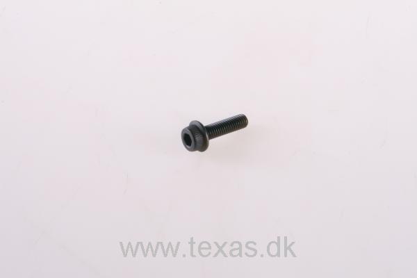 Texas Unbrakobolt med flange hovede M5x18